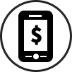 Icono de un datáfono